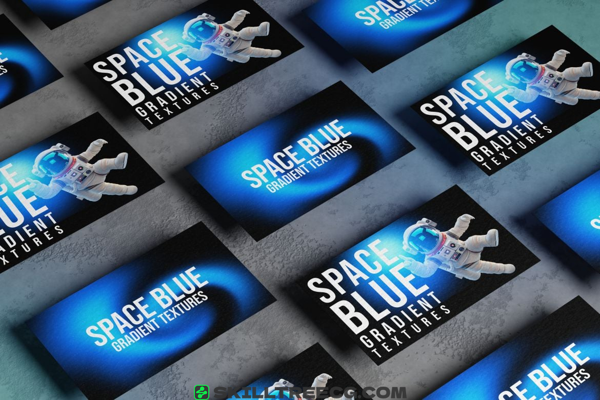 图片[3]-Space Blue Gradient Textures（754472）-技能树